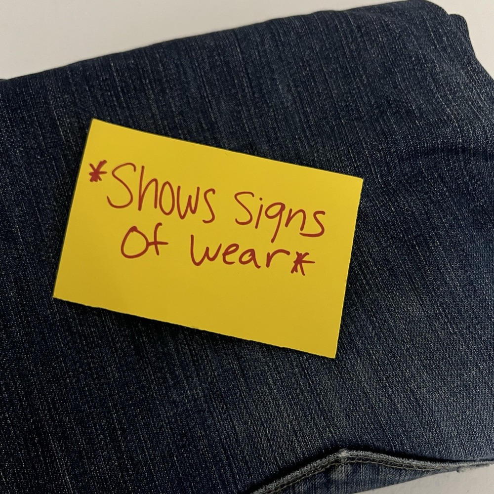 Paige Jeans Womens 30 Blue Medium Wash Capris Hollywood Hills Urban Basic Y2K - Picture 15 of 16
